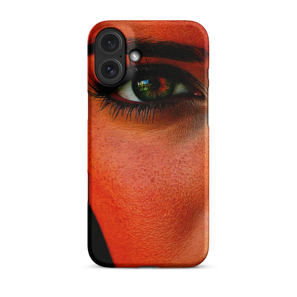Gaze of Intensity | Phone Case |  16 Plus | Snap Case | Matte