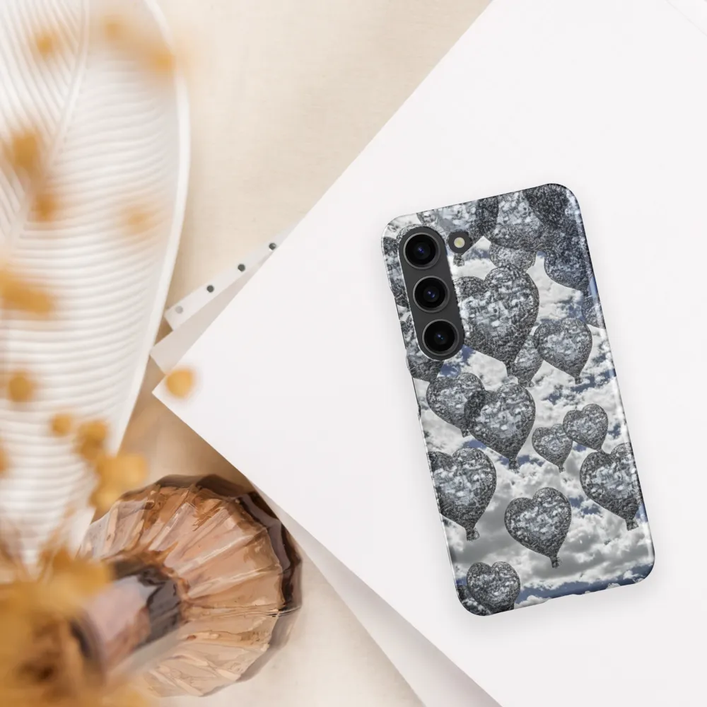 Whispers of Love in the Sky | Phone Case |  S23 | Snap Case | Matte