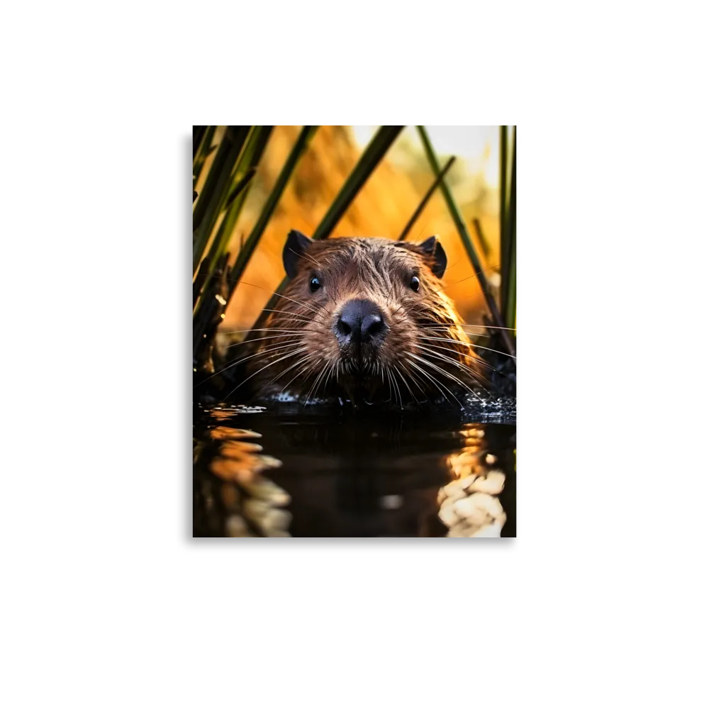 Beaver Serenity: A Natural Portrait
