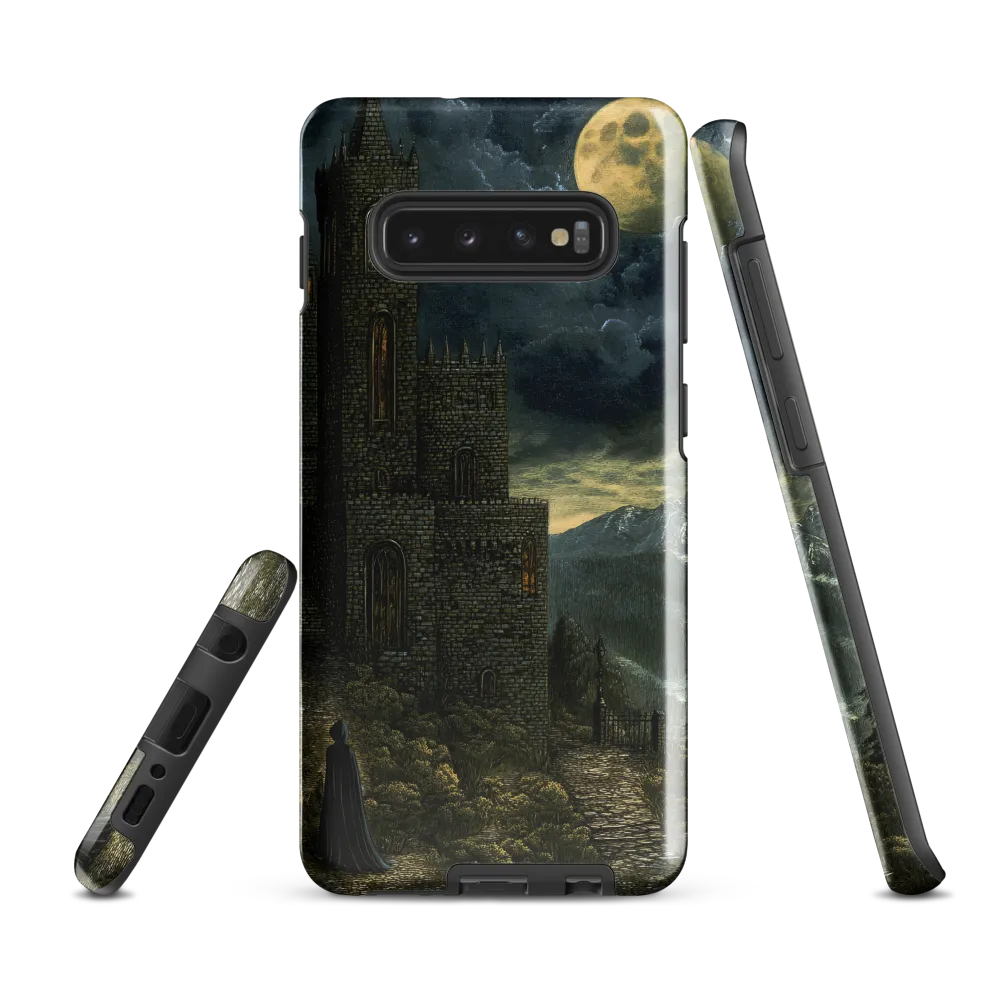 Whispers of the Moonlit Castle | Phone Case |  S10 Plus | Tough Case | Glossy