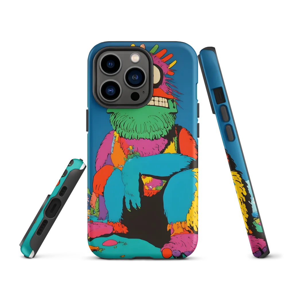 Whimsical Giant: A Playful Monster Encounter