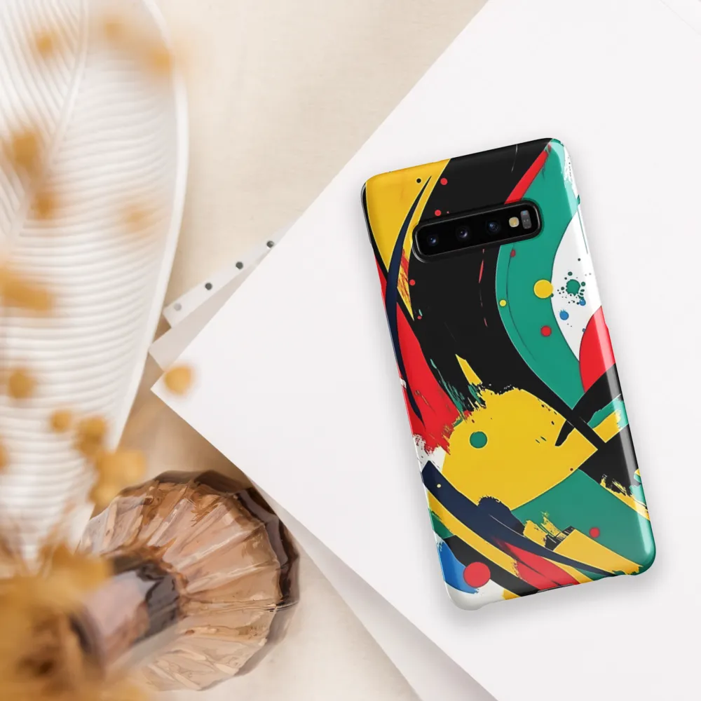 Dynamic Abstraction | Phone Case |  S10 Plus | Snap Case | Glossy