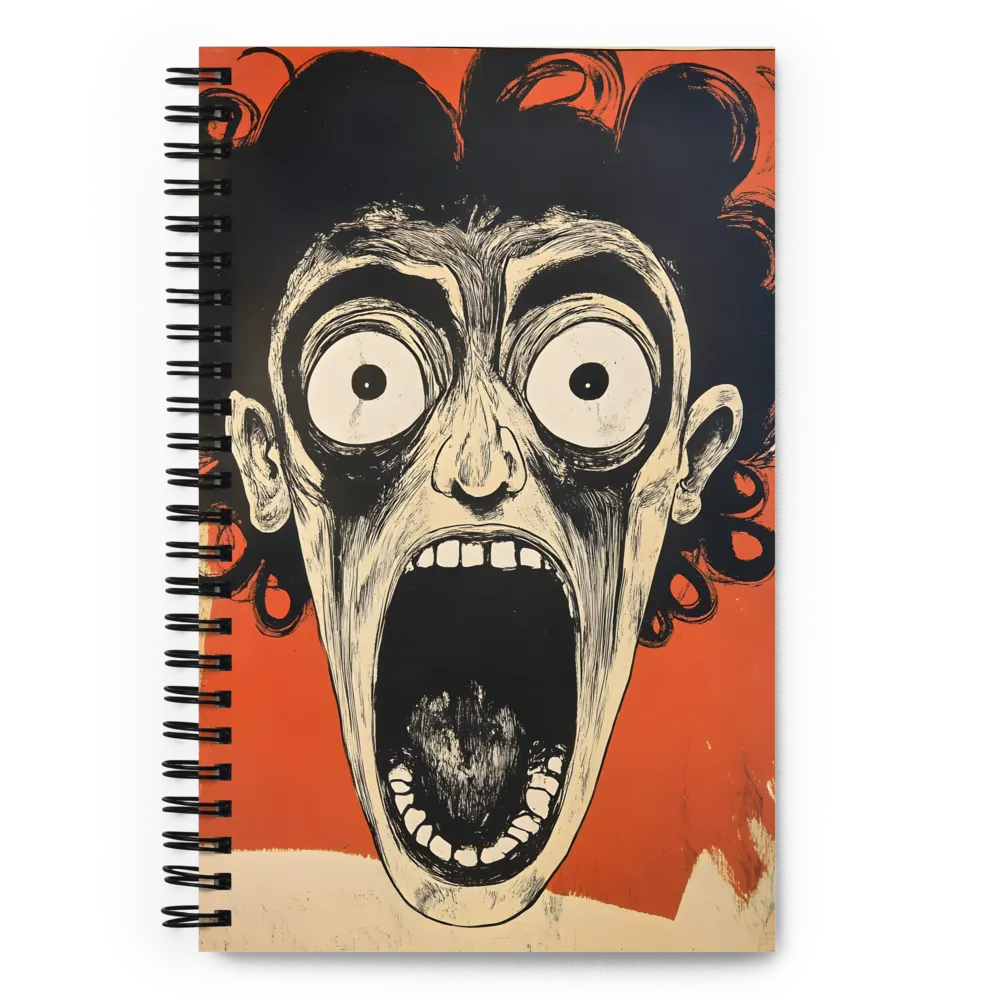 Echoes of Fear | Spiral Notebook