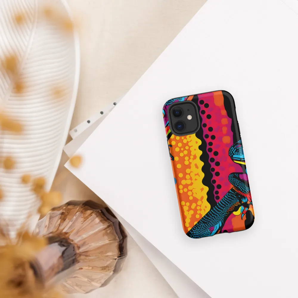 Colorful Encounters: The Playful Geckos