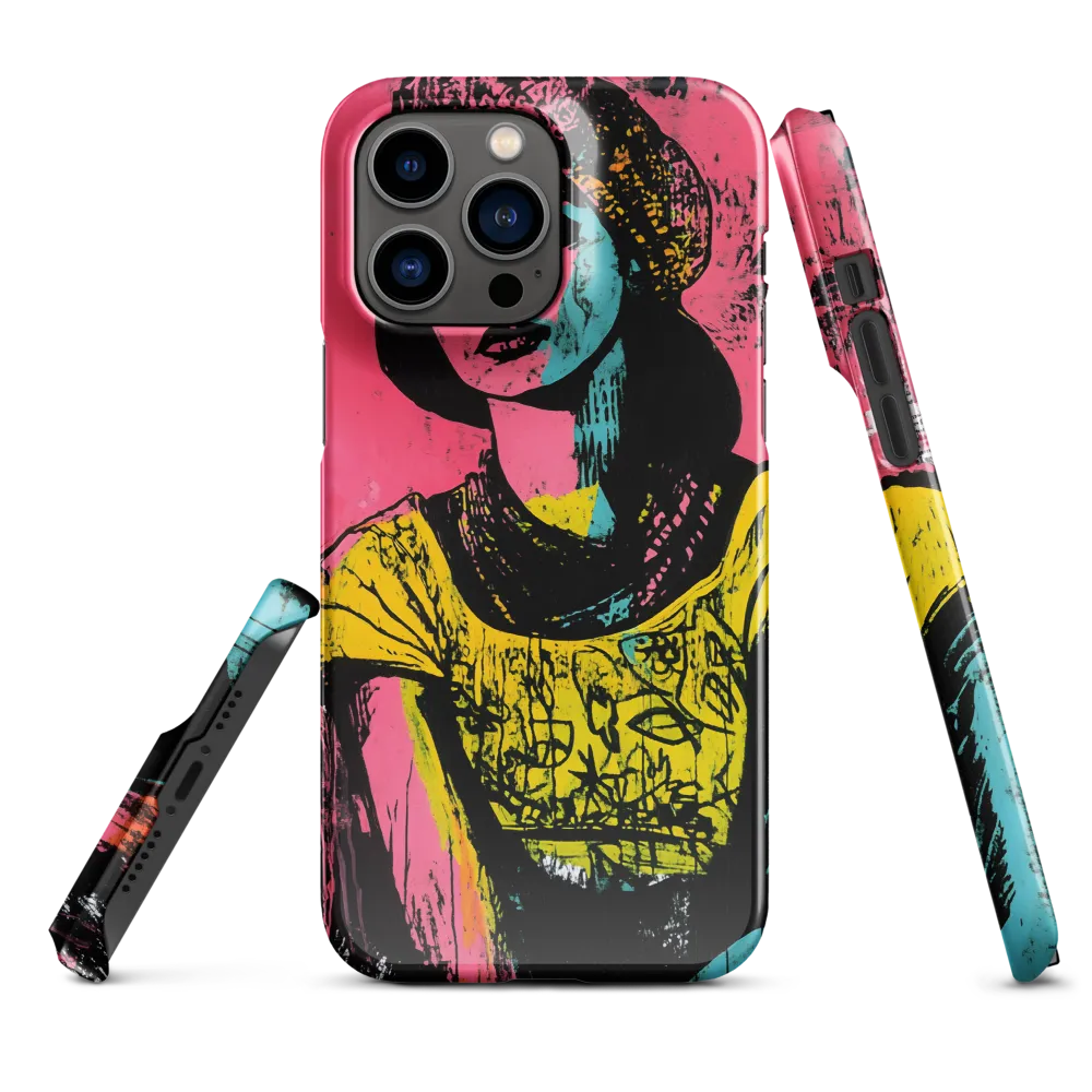 Urban Elegance: A Graffiti Portrait