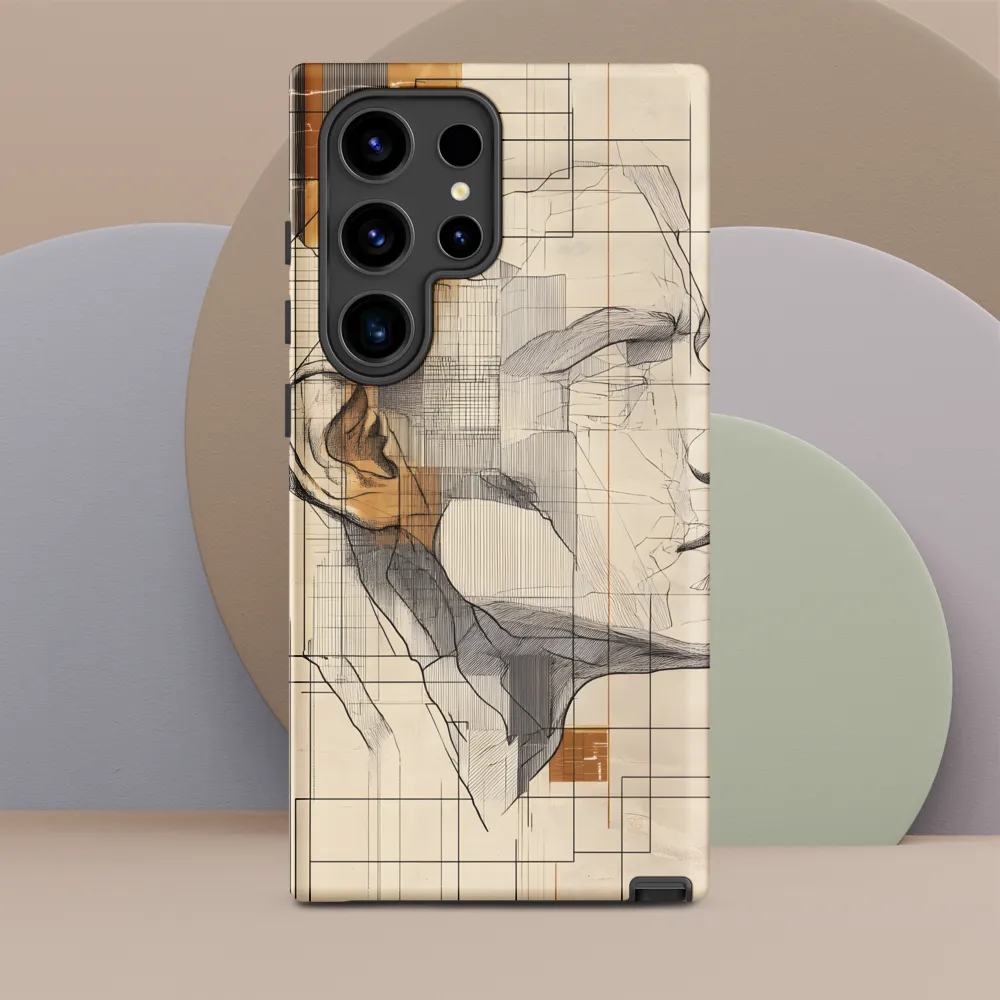 Geometric Reverie | Phone Case |  S24 Ultra | Tough Case | Matte