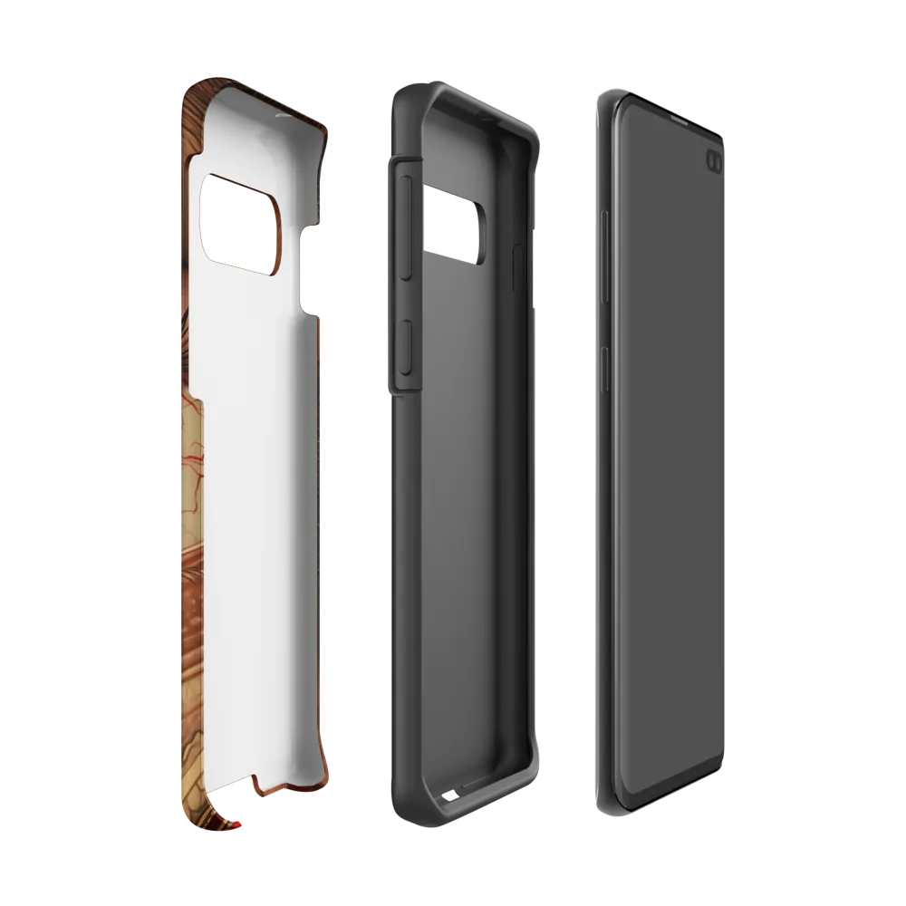 The Gaze of Anatomy | Phone Case |  S10 | Tough Case | Matte
