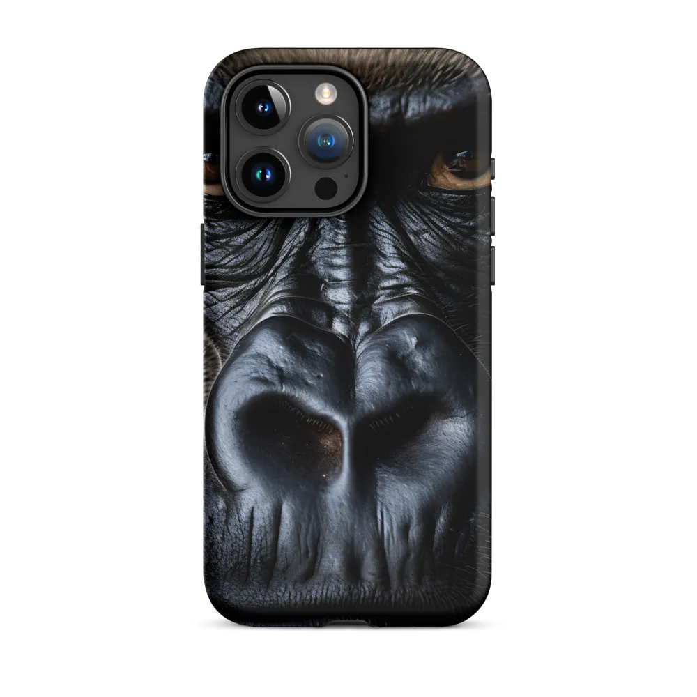 Gaze of the Wild: A Gorilla's Portrait