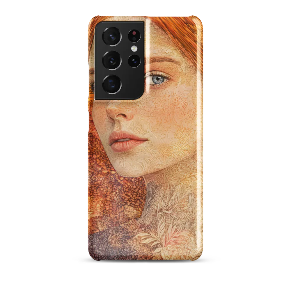 Embracing Autumn's Glow | Phone Case |  S21 Ultra | Snap Case | Glossy