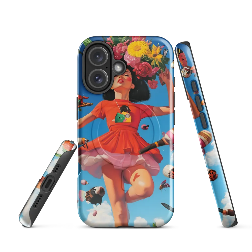 Joyful Whimsy | Phone Case |  16 | MagSafe® Tough Case | Glossy