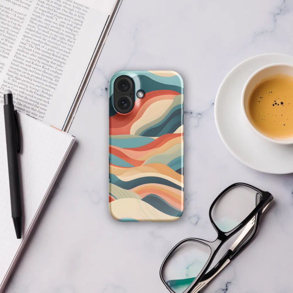 Waves of Tranquility | Phone Case |  16 | Snap Case | Glossy