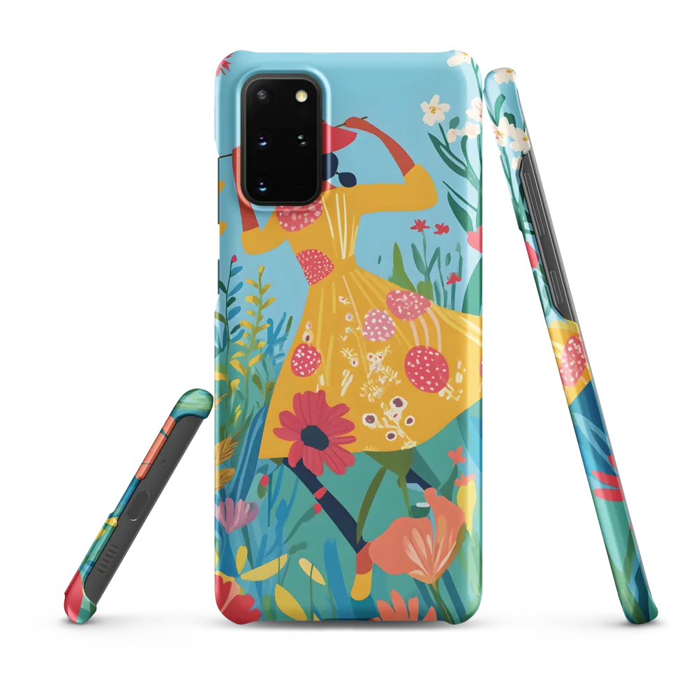 Dancing Among Blossoms | Phone Case |  S20 Plus | Snap Case | Matte