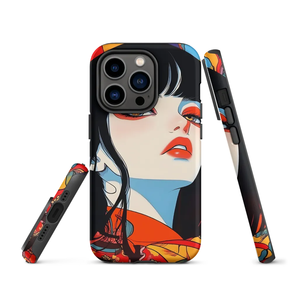Vibrant Elegance | Phone Case |  14 Pro | Tough Case | Matte