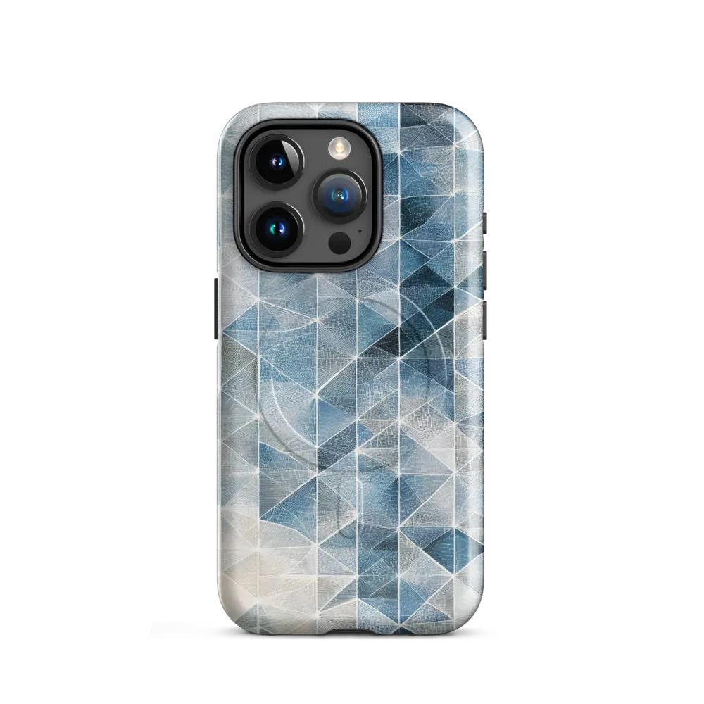 Geometric Harmony in Blue