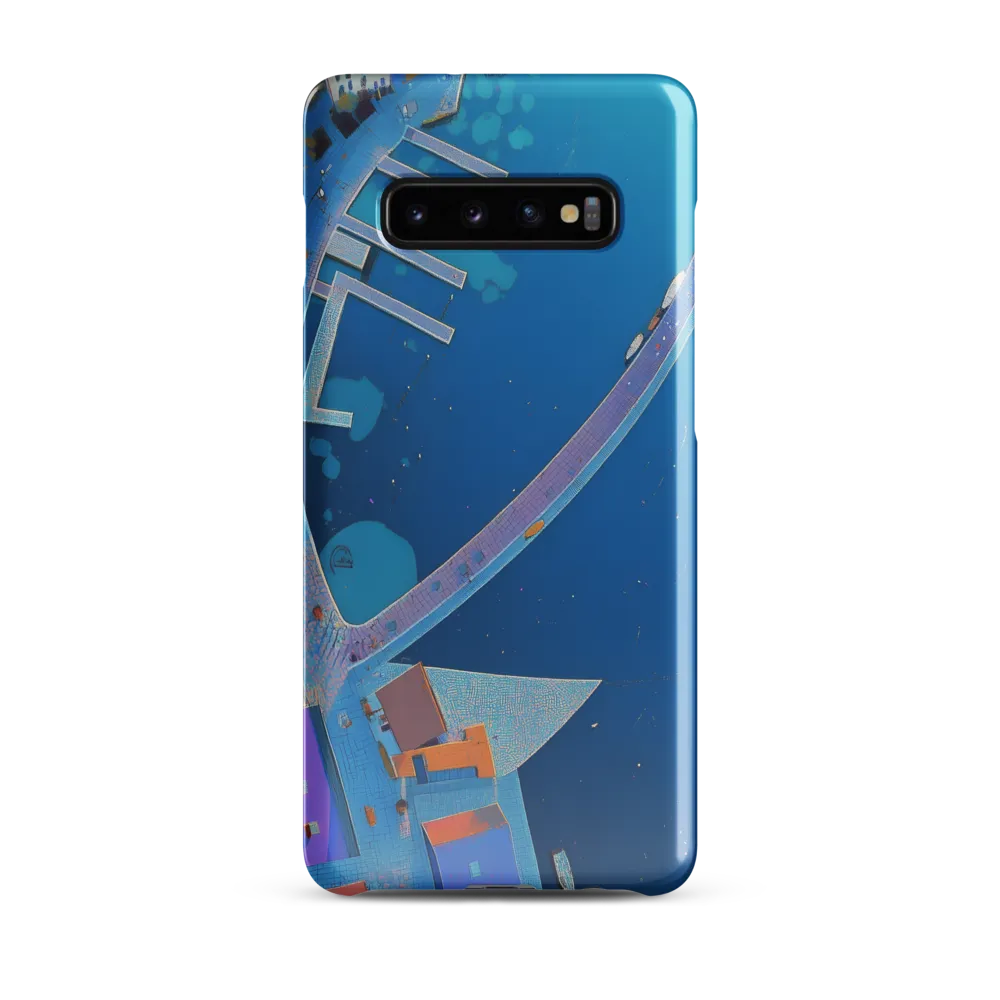 Serenity Over the Harbor | Phone Case |  S10 Plus | Snap Case | Glossy