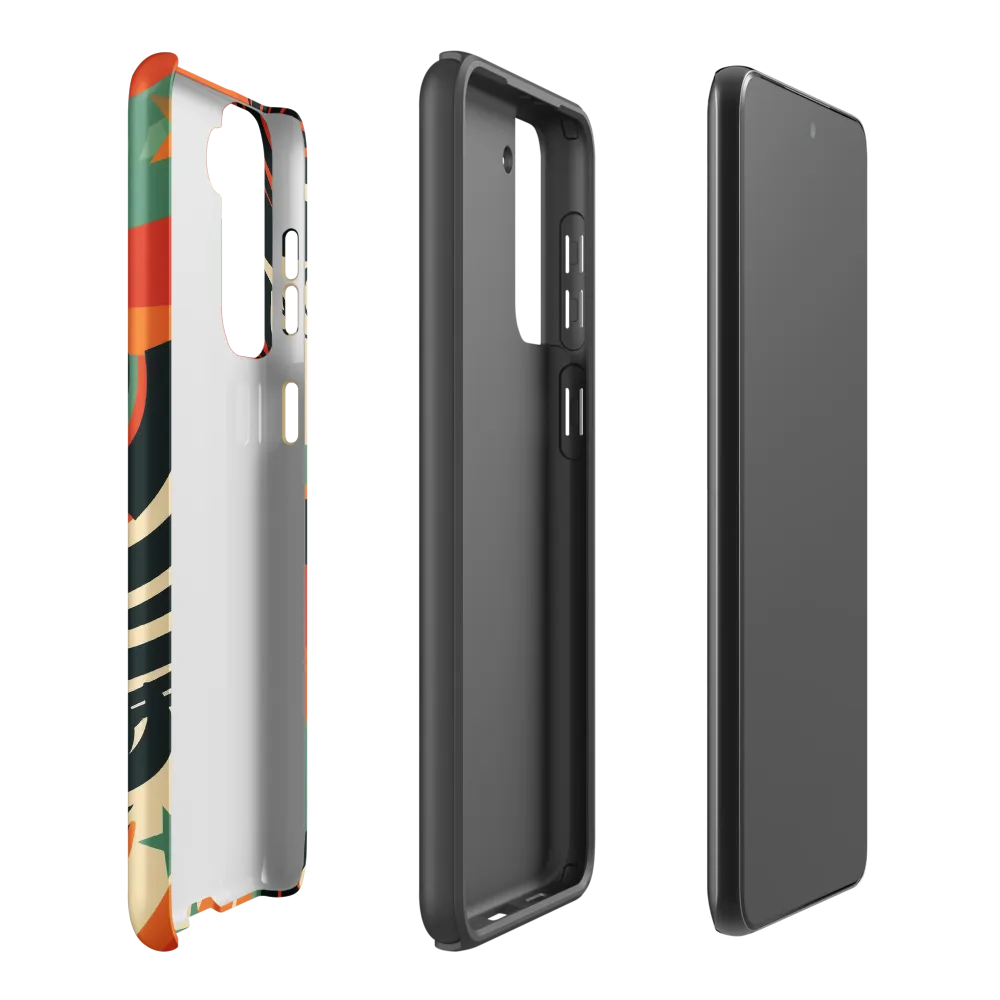 Swirls of Elegance | Phone Case |  S21 Plus | Tough Case | Matte