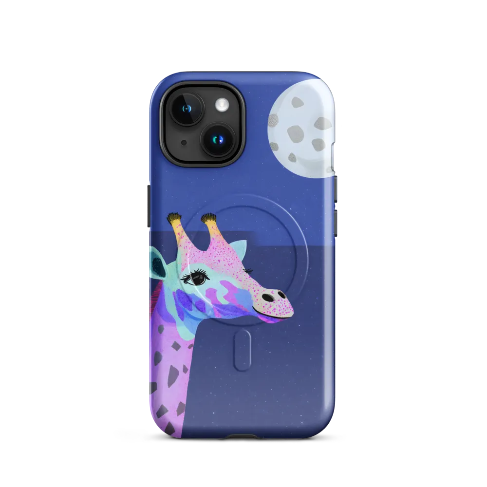 Whimsical Giraffe Under the Stars