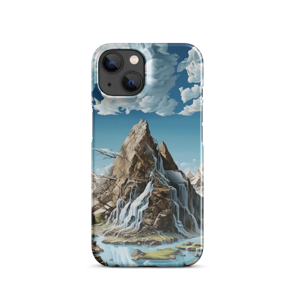 Majestic Cascade: A Mountain Masterpiece