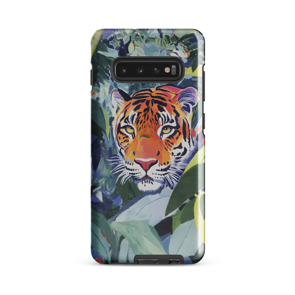 Gaze of the Tiger | Phone Case |  S10 Plus | Tough Case | Glossy