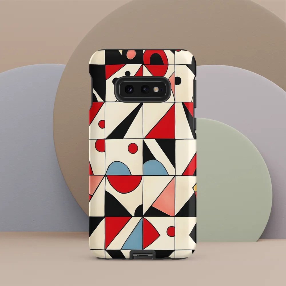 Dynamic Geometric Harmony | Phone Case |  S10e | Tough Case | Matte