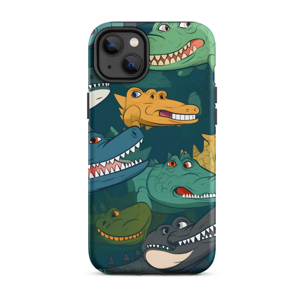 Cheerful Crocodilian Parade