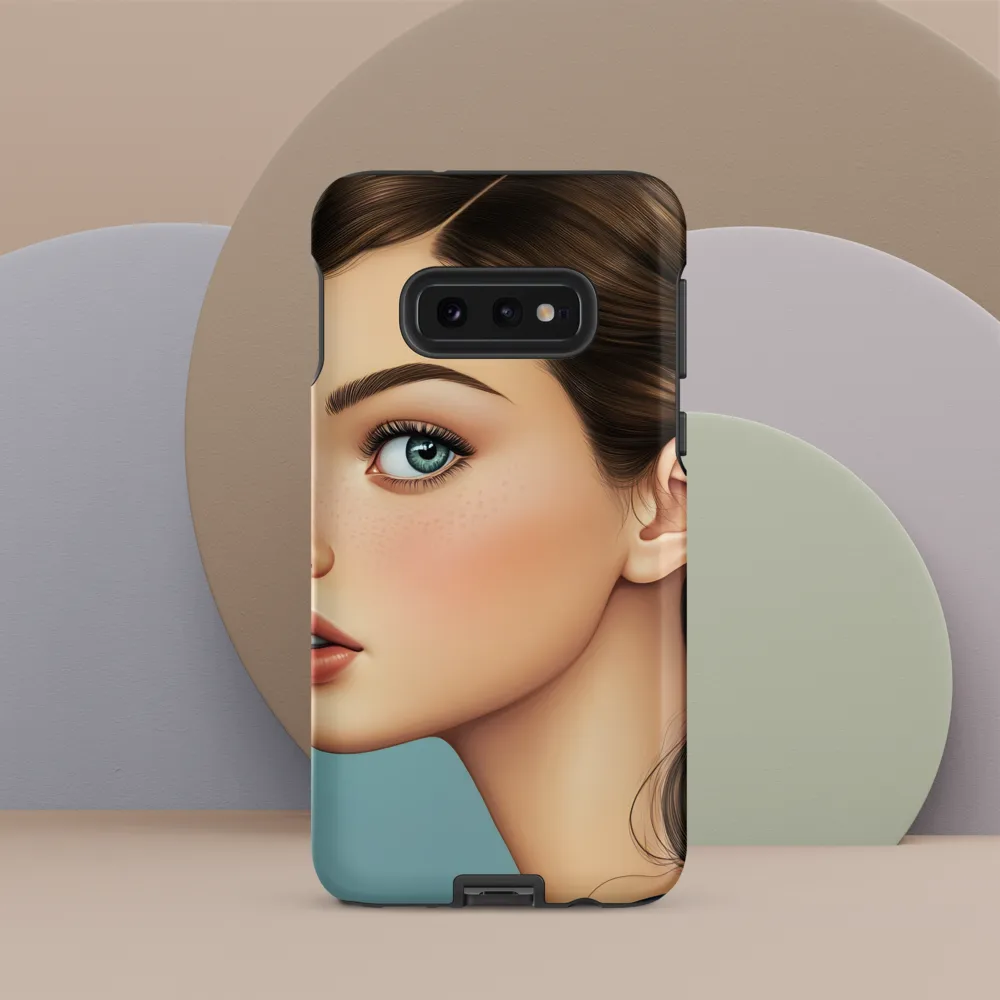 Captivating Gaze: A Modern Portrait