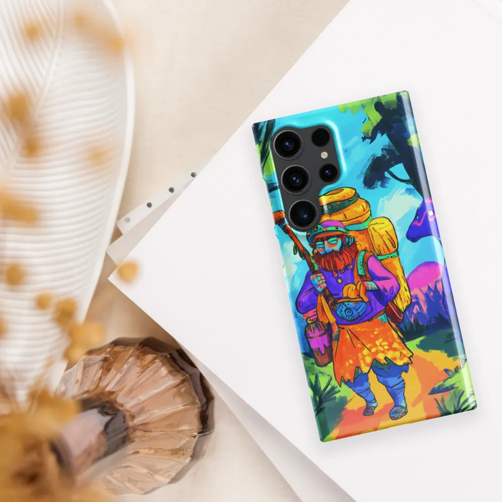 Journey Through a Whimsical Forest | Phone Case |  S23 Ultra | Snap Case | Glossy