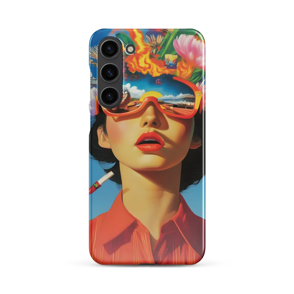Reflections of Whimsy | Phone Case |  S23 Plus | Snap Case | Glossy