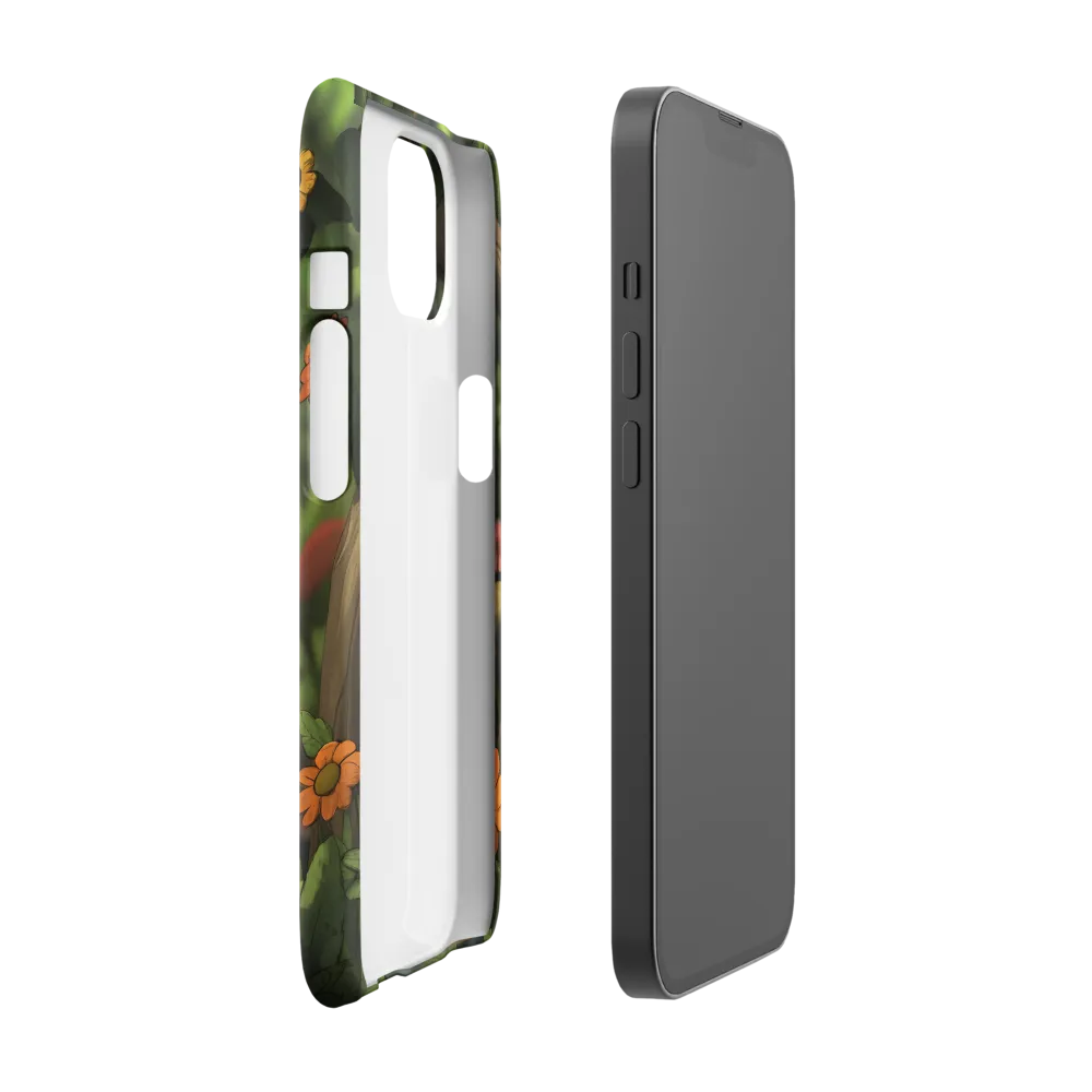 Whimsical Forest Cat | Phone Case |  13 | Snap Case | Glossy