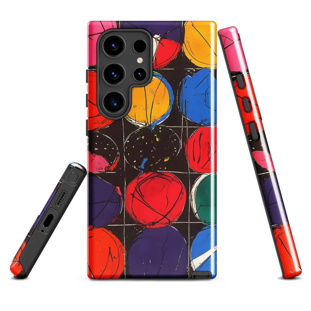 Colorful Circles in Abstract Harmony
