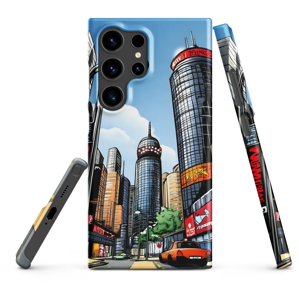 Urban Pulse: A Comic Cityscape