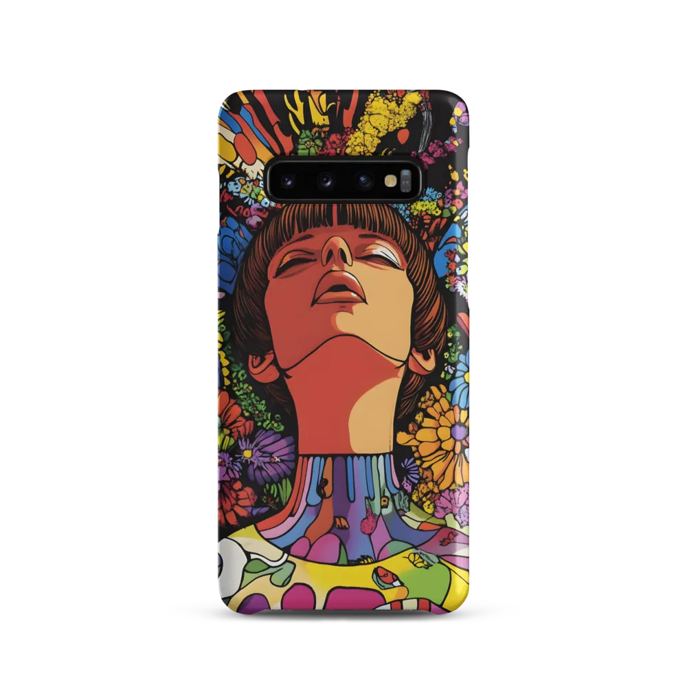Vibrant Ecstasy: A Psychedelic Portrait
