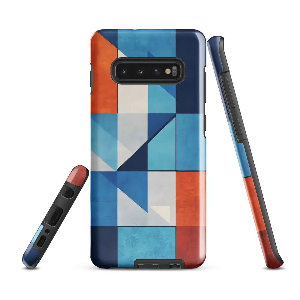 Geometric Harmony in Color | Phone Case |  S10 Plus | Tough Case | Glossy