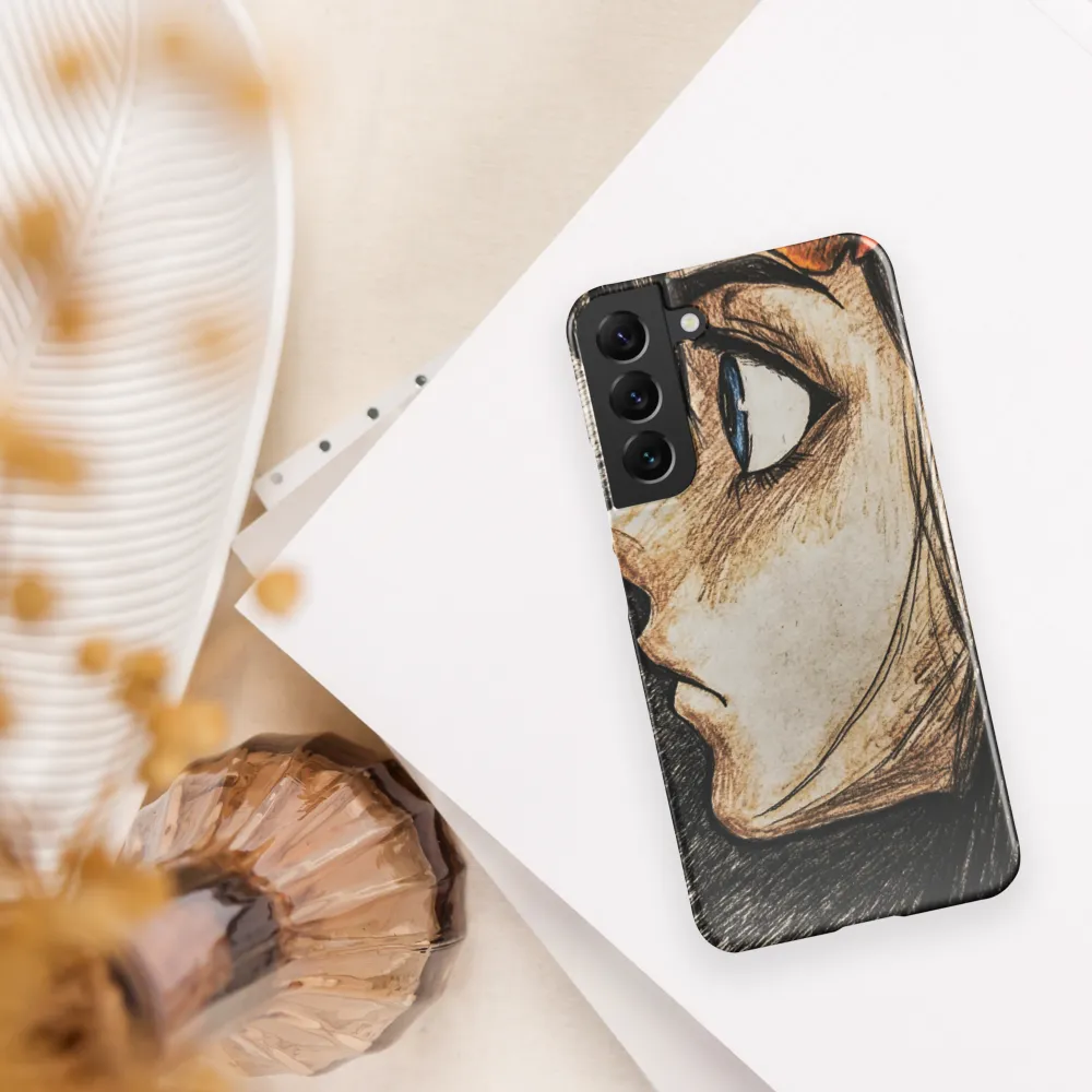 Reflections in Profile | Phone Case |  S22 Plus | Snap Case | Glossy