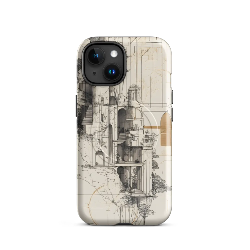 Ethereal Architectures | Phone Case |  15 | MagSafe® Tough Case | Glossy
