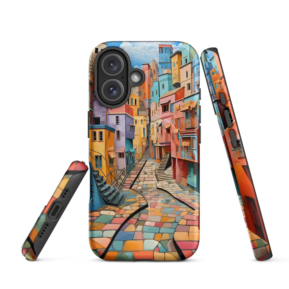 Vibrant Cityscape: A Kaleidoscope of Colors