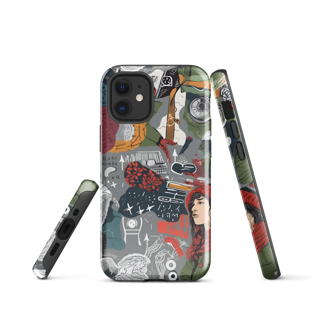 Enigmatic Whispers of Nature | Phone Case |  12 mini | Tough Case | Glossy