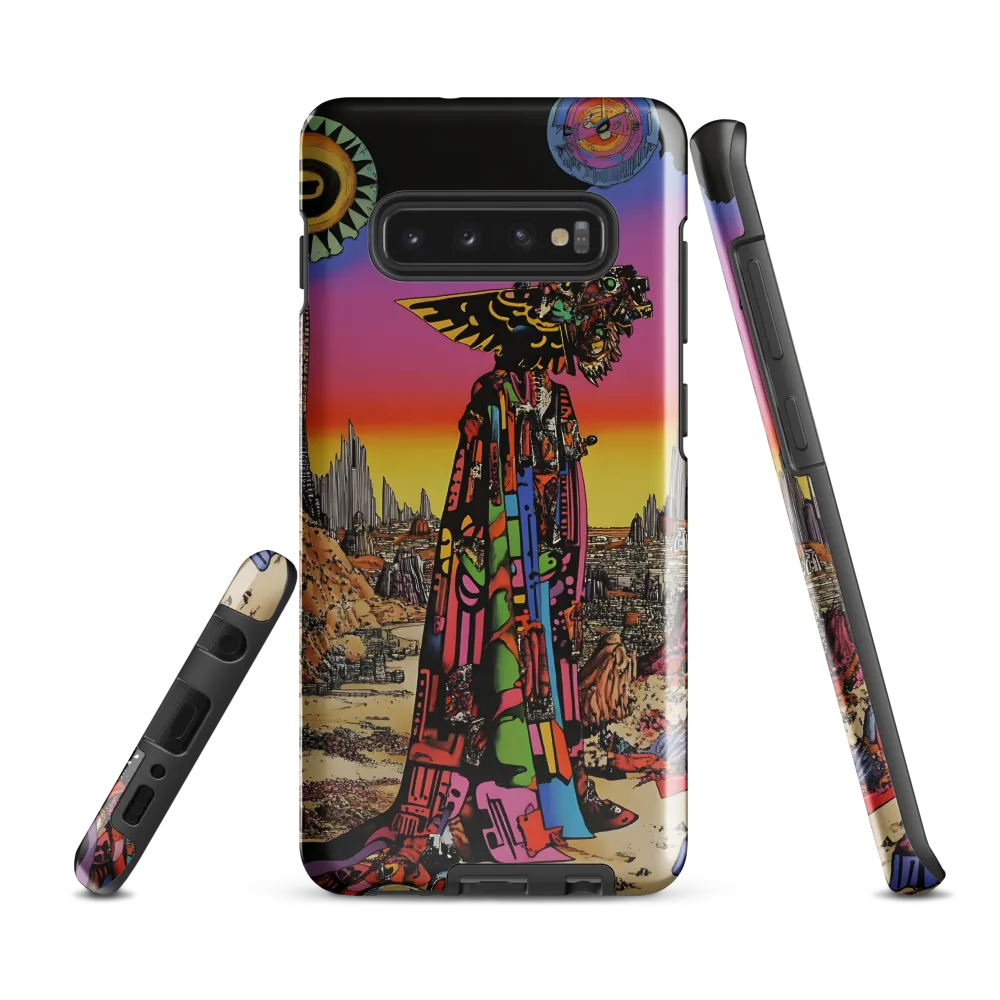 Journey Through a Surreal Landscape | Phone Case |  S10 Plus | Tough Case | Glossy