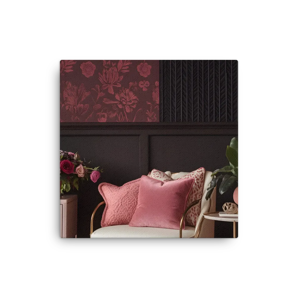 Elegance in Contrast: A Modern Interior Design | Thin Canvas | 12″×12″