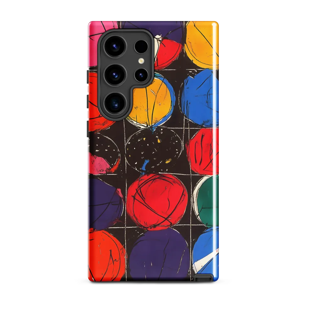 Colorful Circles in Abstract Harmony