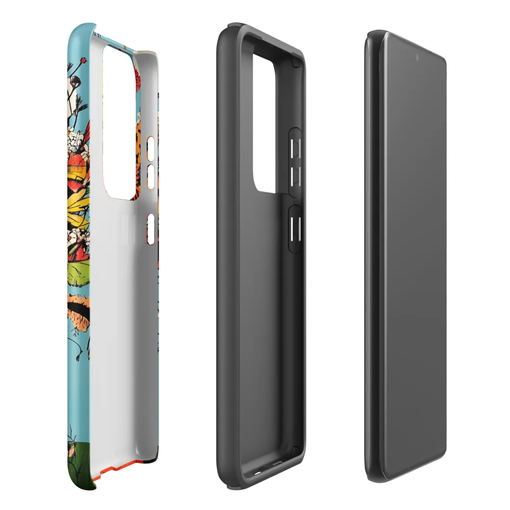 Whimsical Bloom | Phone Case |  S21 Ultra | Tough Case | Matte