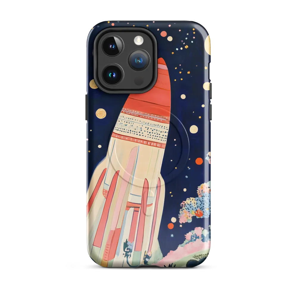 Cosmic Dreams: The Rocket's Journey