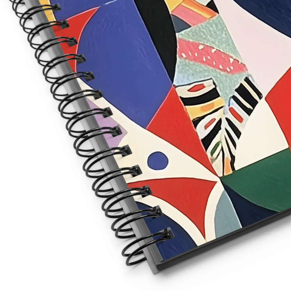 Dynamic Mosaic Symmetry | Spiral Notebook