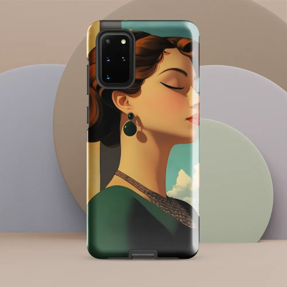 Elegance in Art Deco: A Portrait of Grace