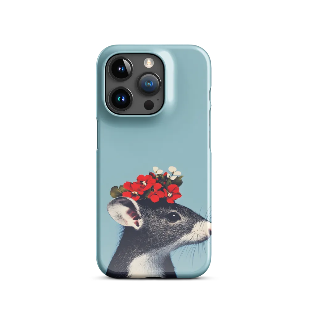 Whimsical Flora: A Mouse's Floral Crown