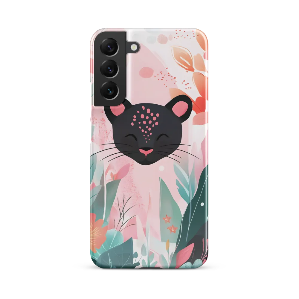 Whimsical Panther in Bloom