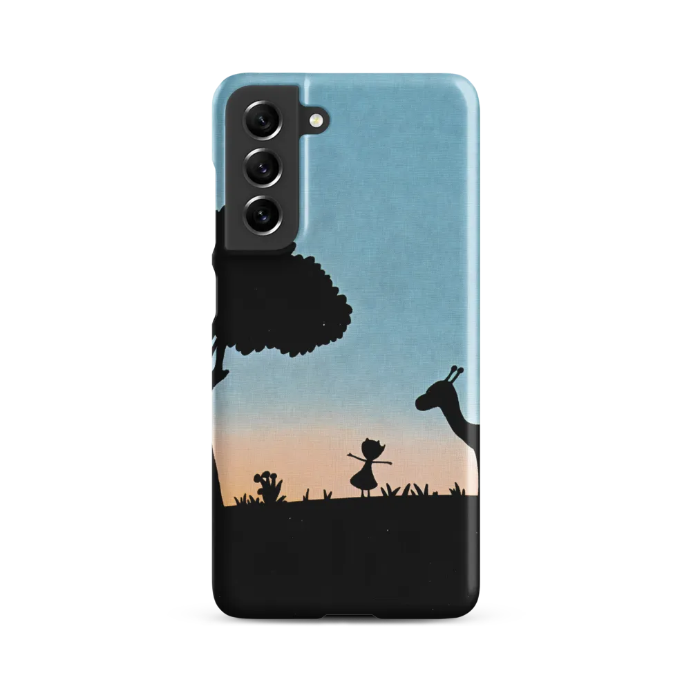 Curiosity in the Silhouette | Phone Case |  S21 FE | Snap Case | Matte