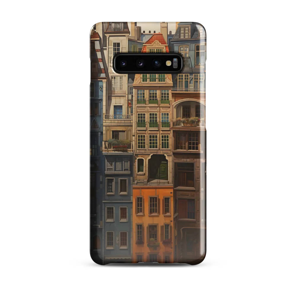 Charming Facades: A Tribute to Urban Living | Phone Case |  S10 Plus | Snap Case | Glossy