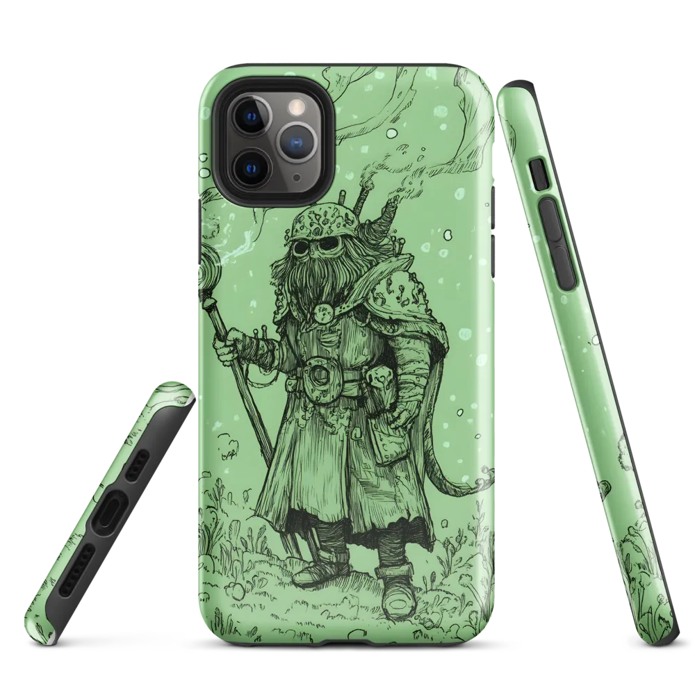 The Enigmatic Wizard | Phone Case |  11 Pro Max | Tough Case | Glossy