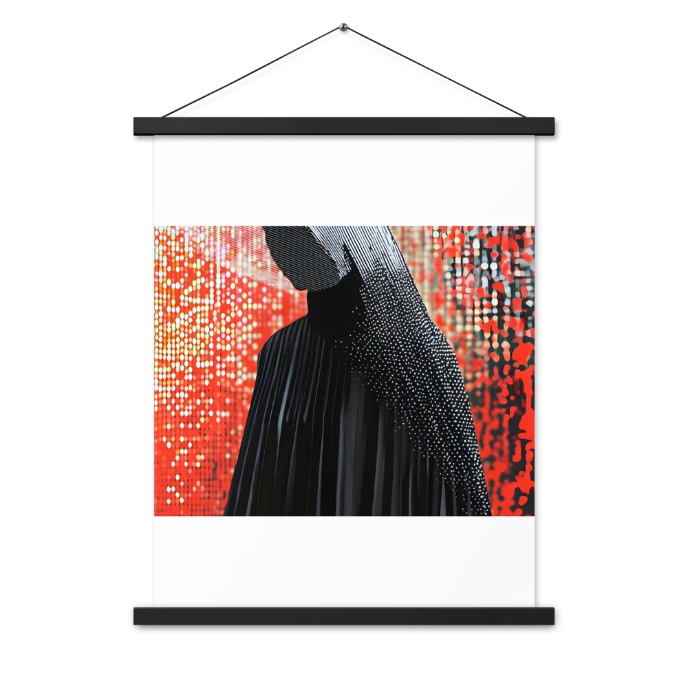 Veil of Modernity | Poster With Black Wood Hanger | 18″×24″